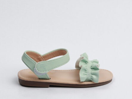 Kids Girls Leather Sandal