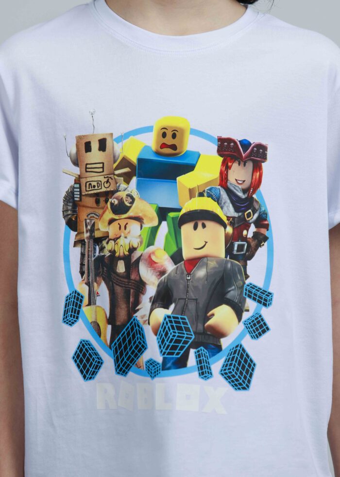 Kids Boy Roblox Printed T-Shirt - Image 2