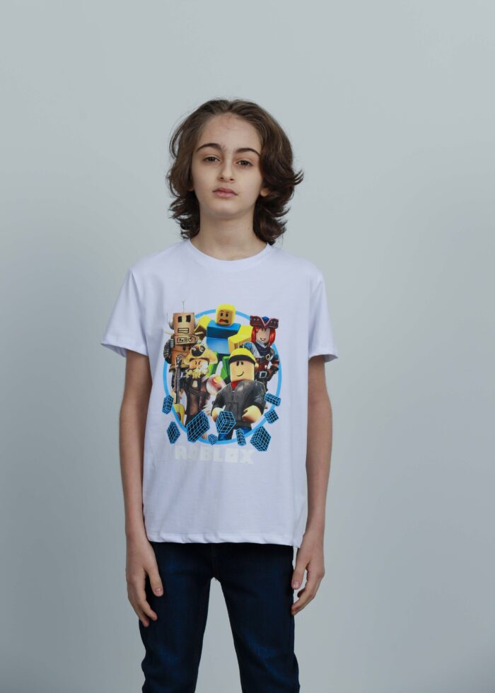 Kids Boy Roblox Printed T-Shirt - Image 3