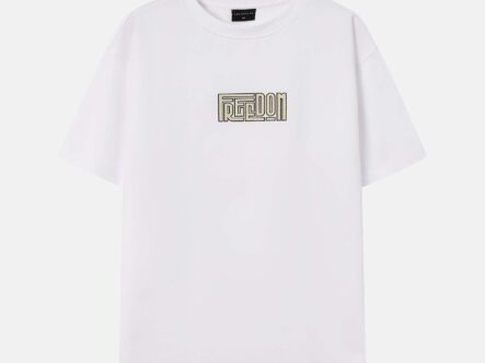 Men "Freedom" Printed T-Shirt