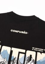 Men "Fiction" Printed T-Shirt - Image 6