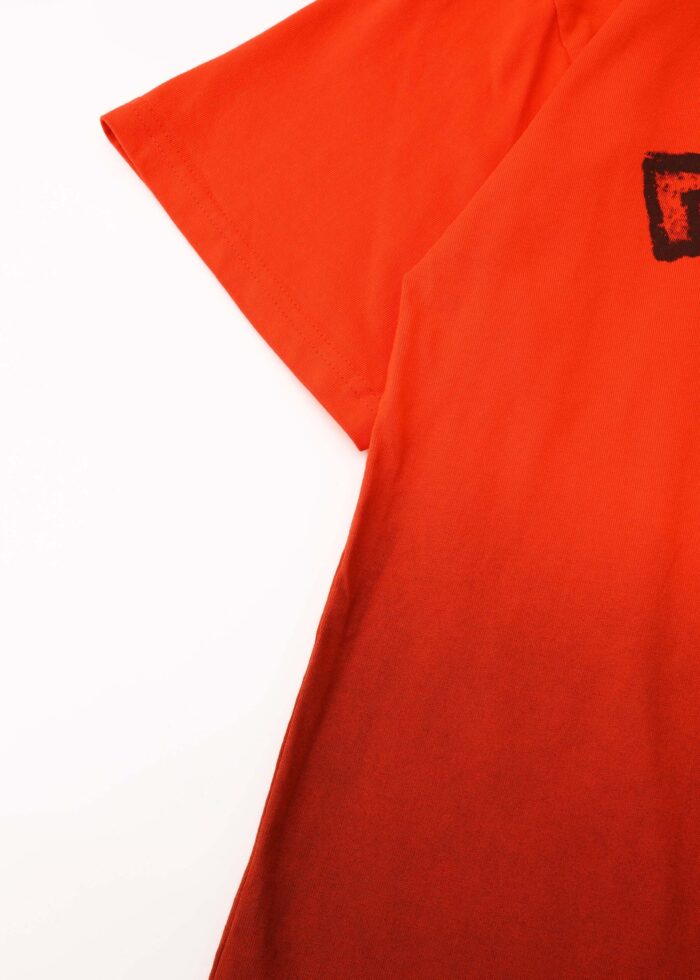 Men Tie-Dye "Try" Printed T-Shirt - Image 4