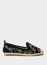 Women Embroidery Fabric Ballerina Shoes