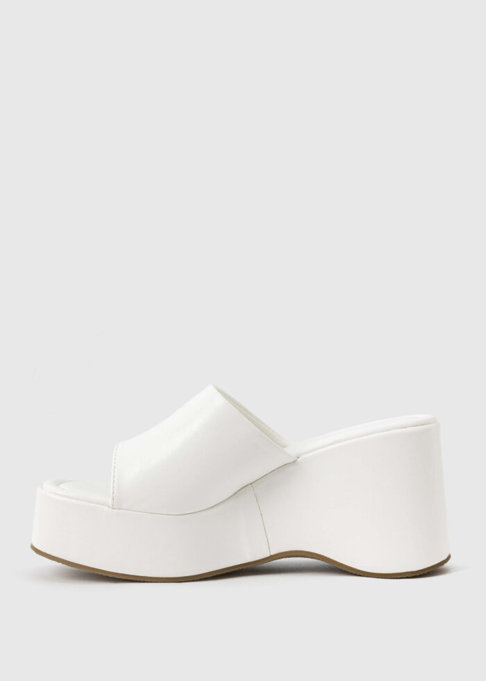 Women Leather Heels Slipper - Image 5