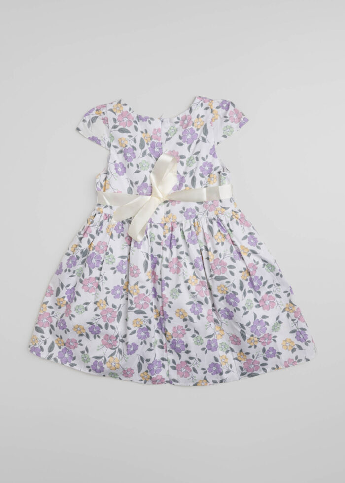 Baby Girl Floral Short Dress - Image 2
