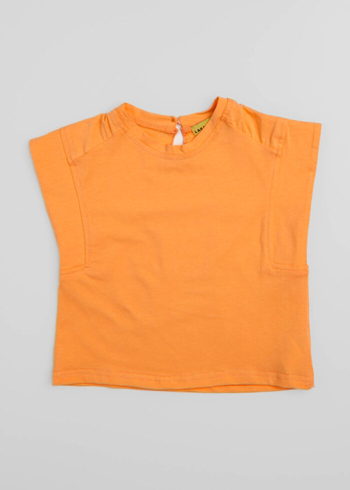 Baby Girl Plain T-Shirt - Image 1