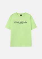 Men "Street Estimate" Printed T-Shirt