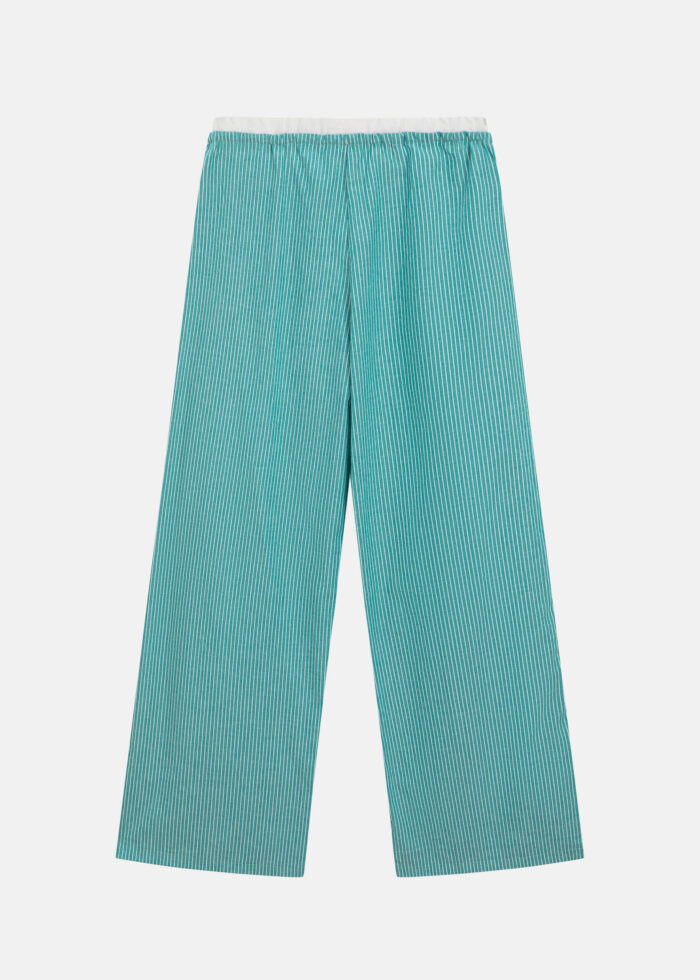 Women Striped Flow Trouser - Image 6