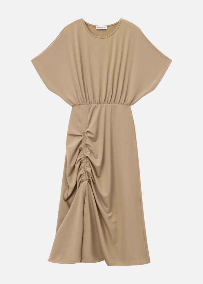 Women Elastic Design Dress - Image 1