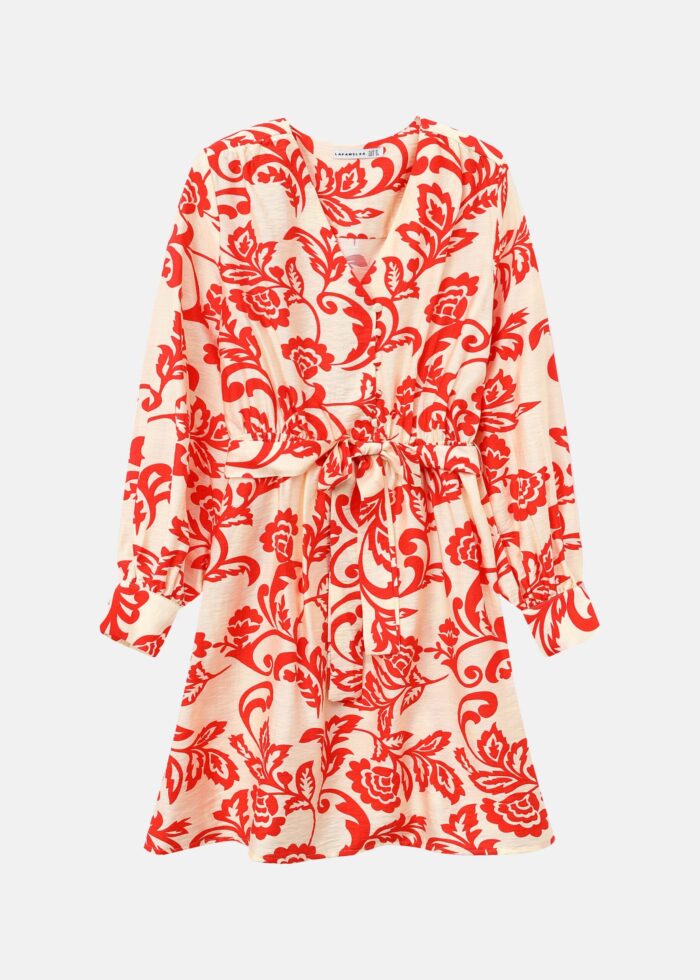 Women Printed Short Dress - Image 1