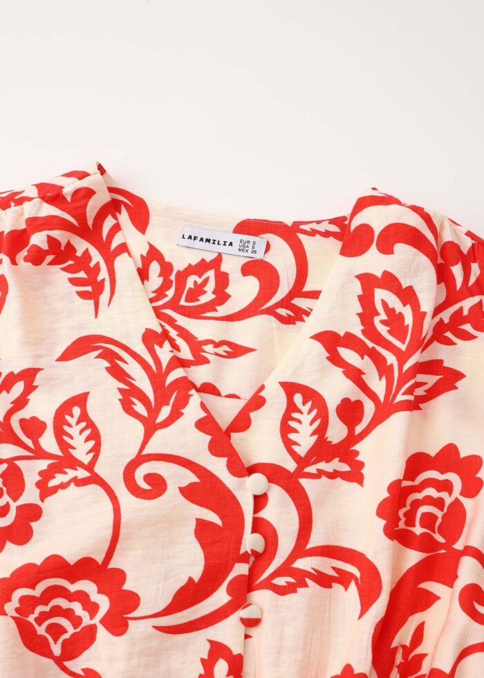Women Printed Short Dress - Image 2
