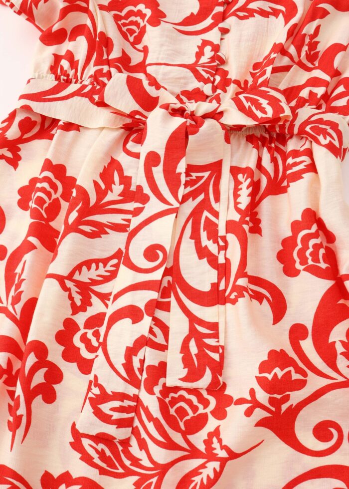 Women Printed Short Dress - Image 5