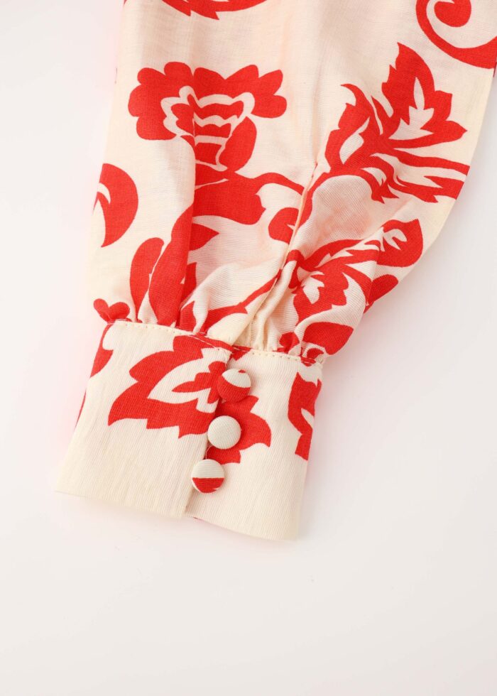 Women Printed Short Dress - Image 7