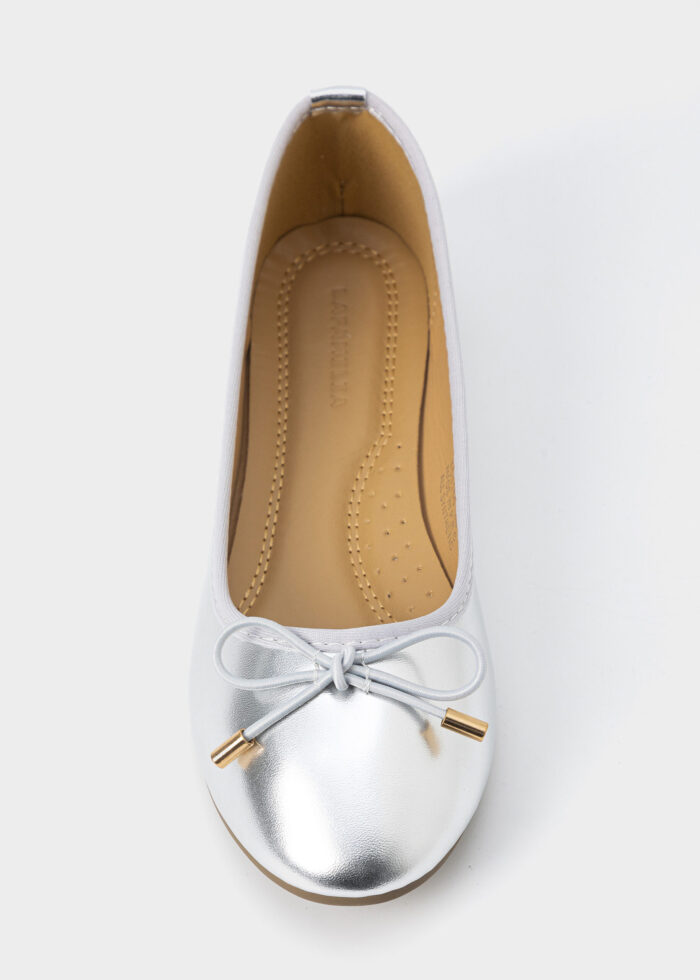 Women Leather Ballerina Shoes - Image 3