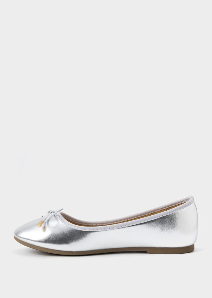 Women Leather Ballerina Shoes - Image 5