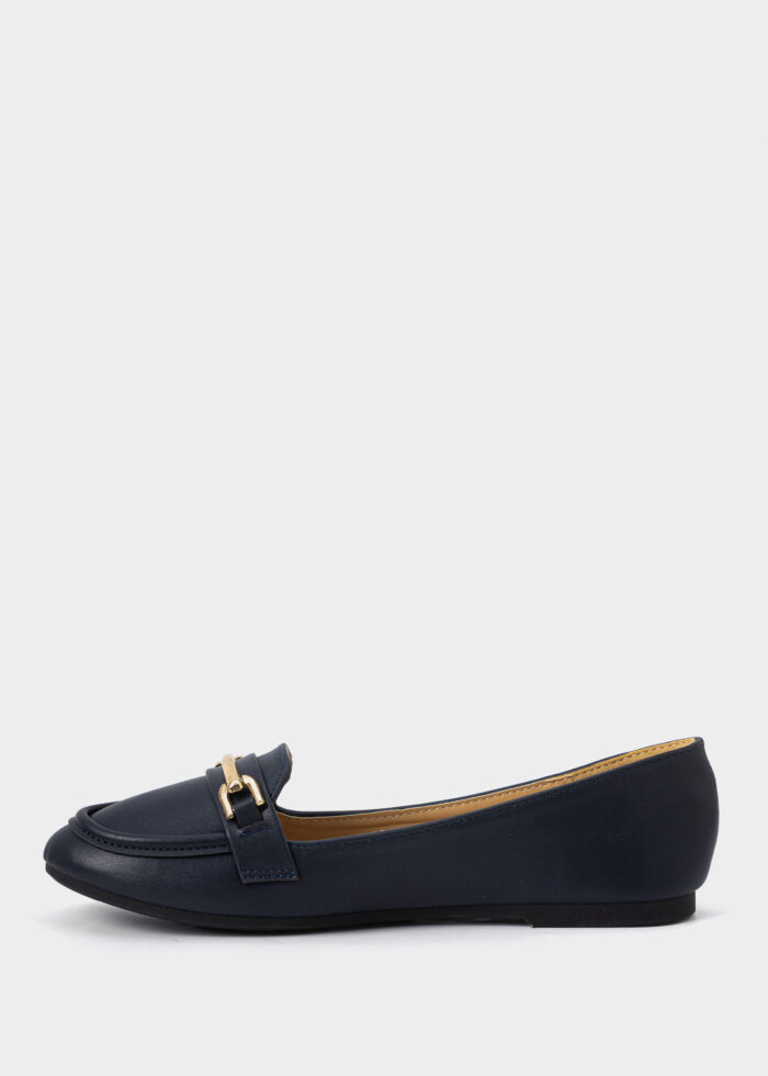 Women Leather Ballerina Shoes - Image 5