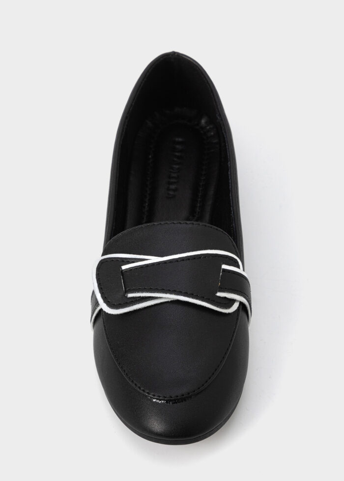 Women Leather Ballerina Shoes - Image 3