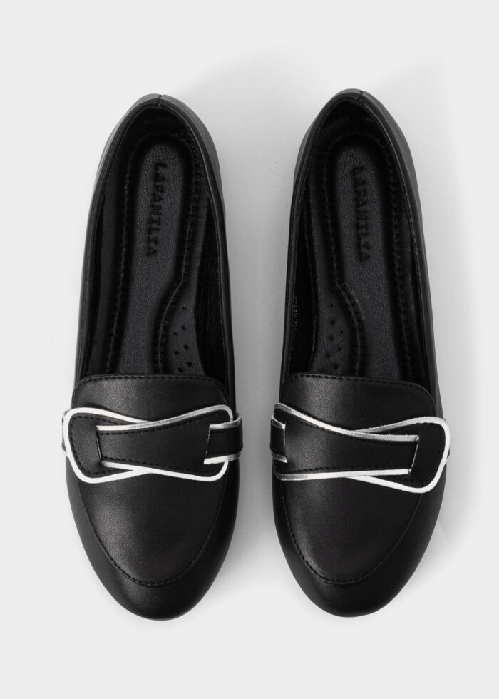 Women Leather Ballerina Shoes - Image 4