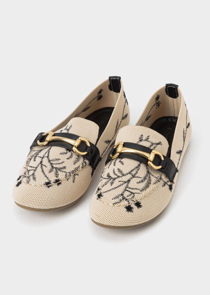 Women Leather Ballerina Shoes - Image 2