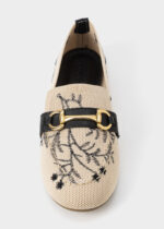 Women Leather Ballerina Shoes - Image 3