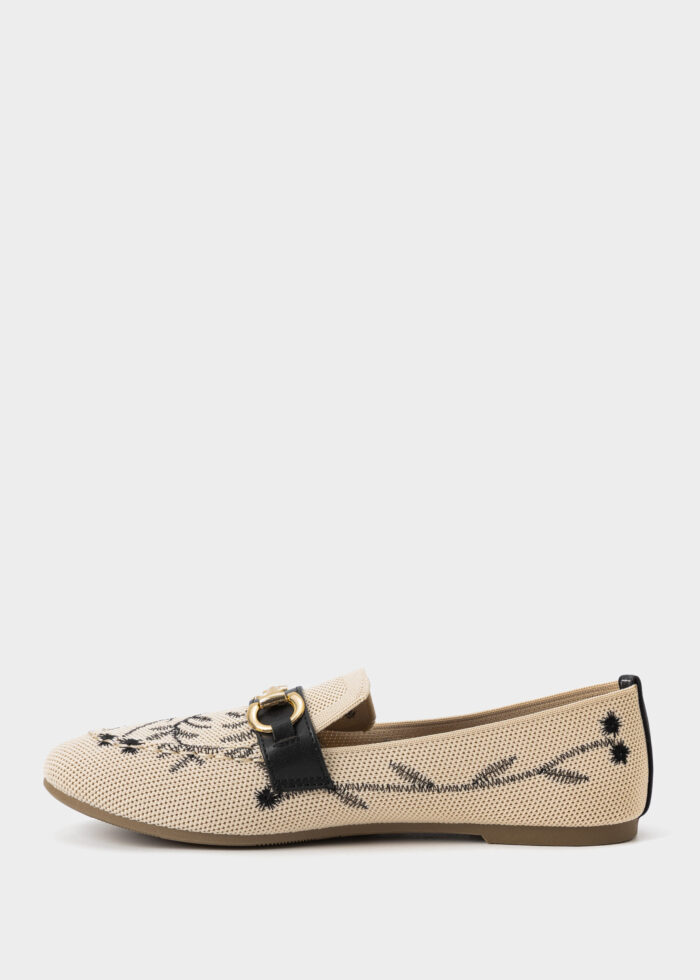 Women Leather Ballerina Shoes - Image 5