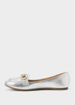 Women Braided Leather Ballerina Shoes - Image 5