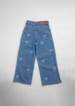 Kids Girl Wide-Leg Jeans Trouser - Image 2