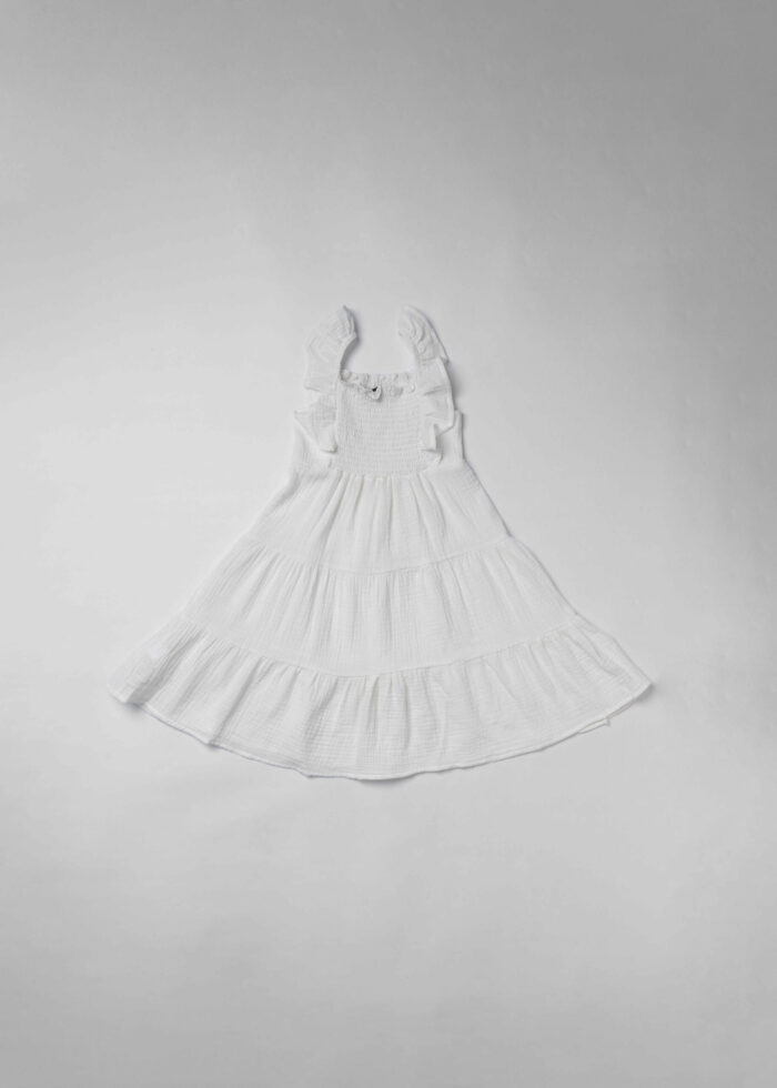 Kids Girl Ruffled Layers Dress - Image 1