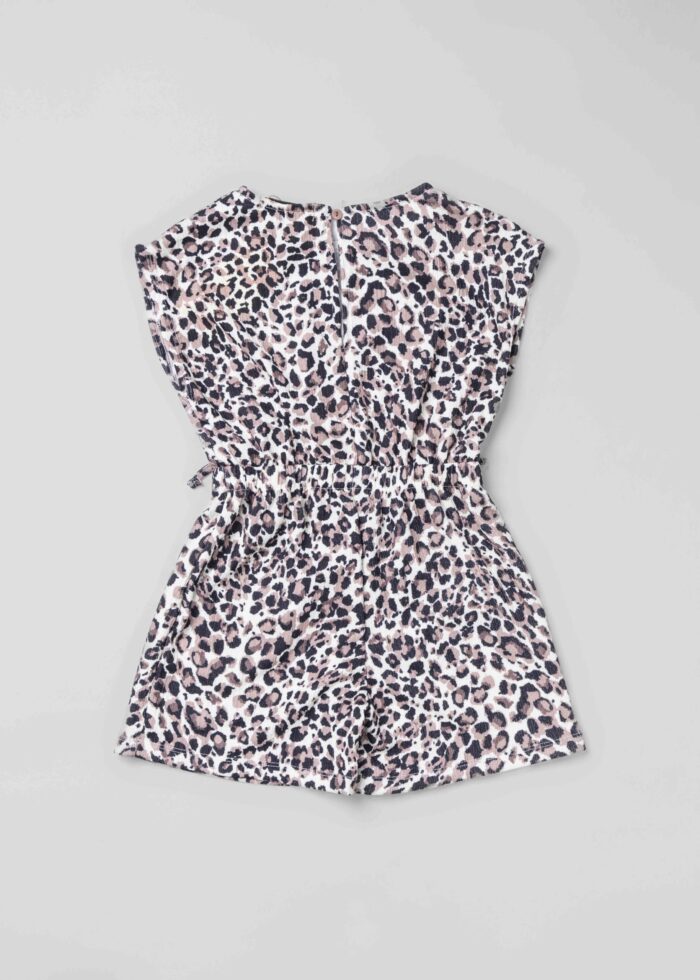 Kids Girl Printed Overall - Image 1