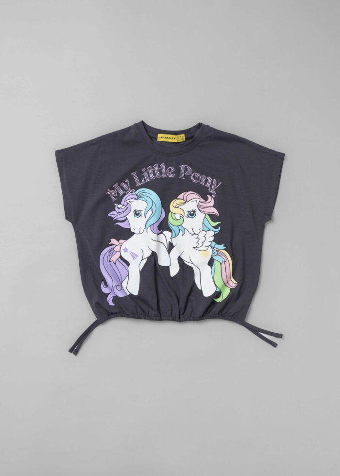 Kids Girl Unicorn Printed T-Shirt - Image 1