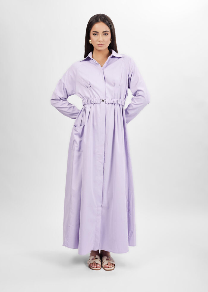 Women Plain Long Dress - Image 2