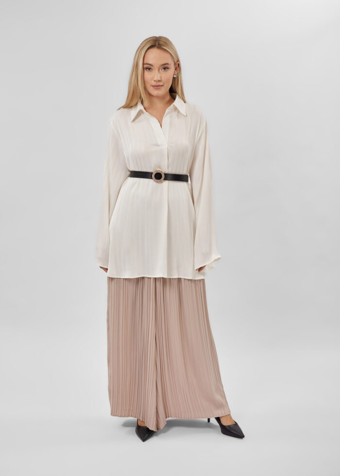 Women Striped Blouse - Image 2