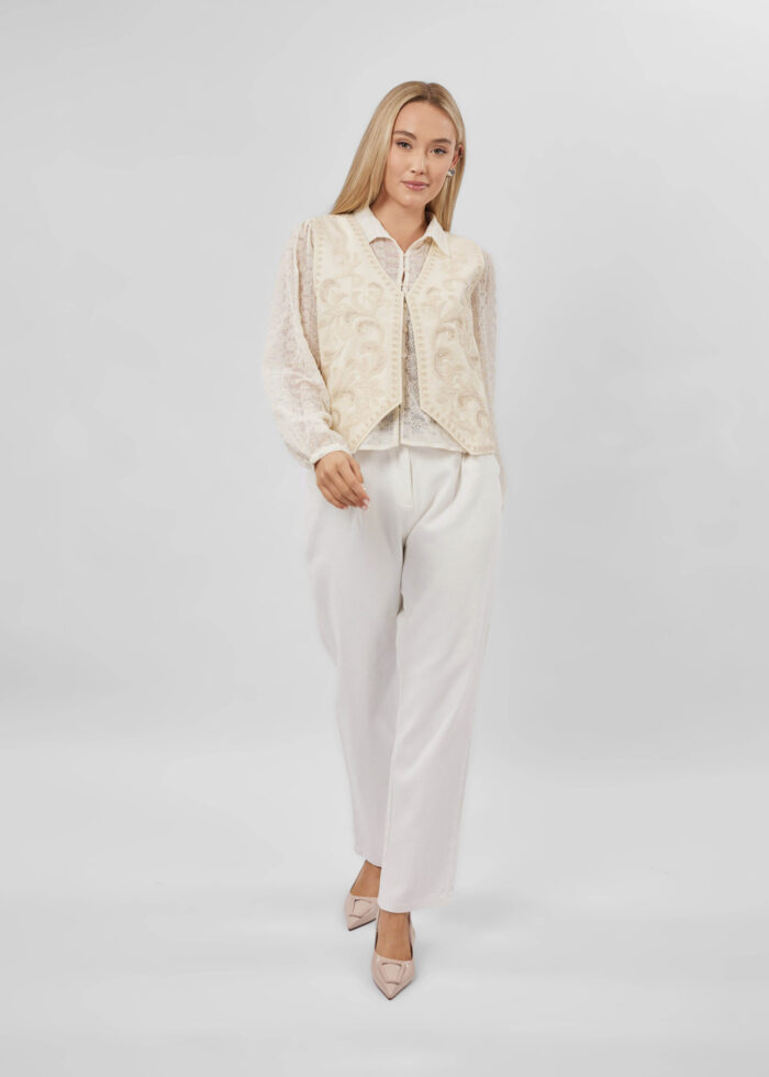 Women Embroidery Vest - Image 2
