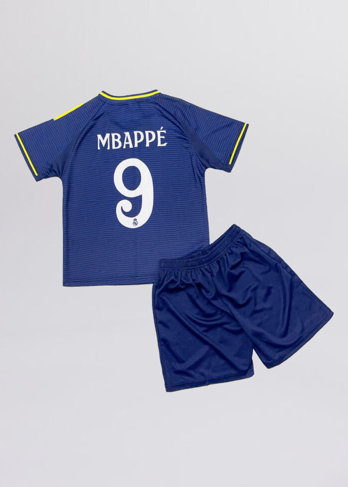 Kids Boy Real Madrid “Mpappe 9” Two-Pieces Football Suit - Image 2