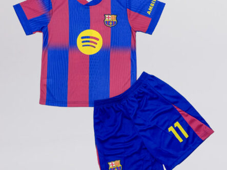 Kids Boy Barcelona “Raphinha 11” Two-Pieces Football Suit