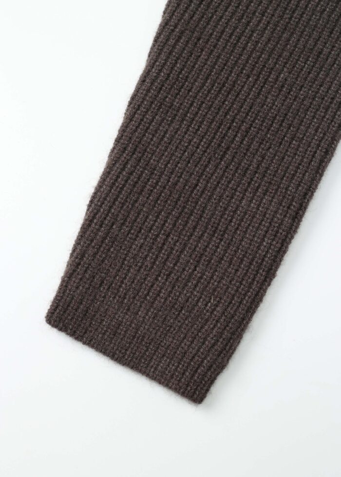 Men Knitted Striped Fabric Blouse - Image 4