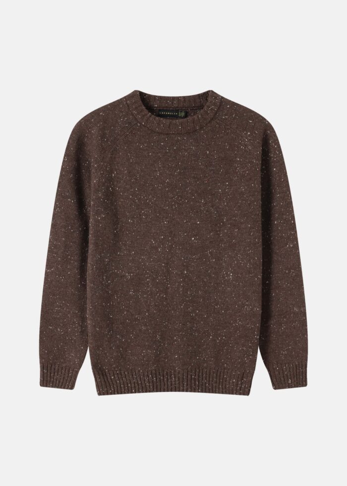 Men Knitted Fabric Blouse - Image 1