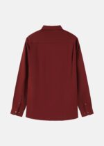 Men Plain Regular-Fit Shirt - Image 6