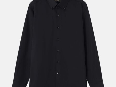 Men Plain Regular-Fit Shirt