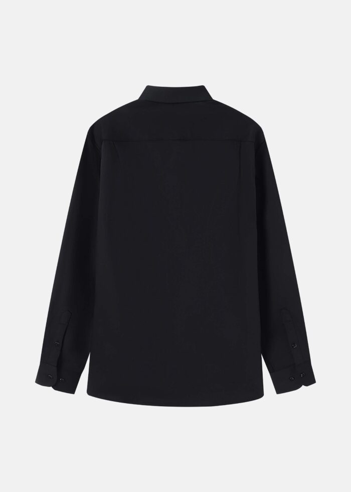 Men Plain Regular-Fit Shirt - Image 6