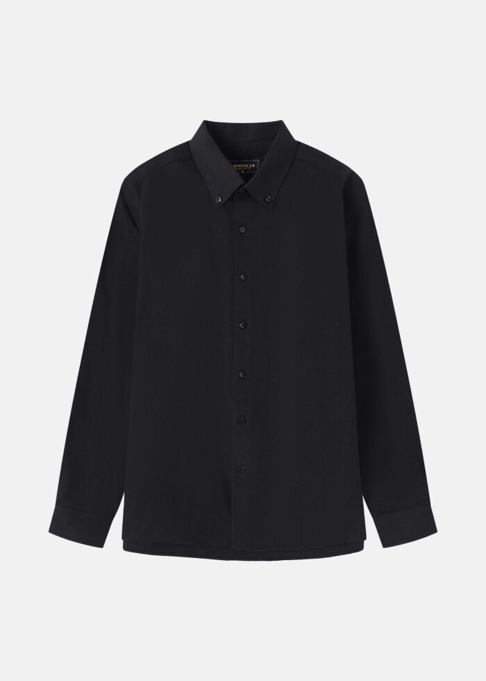 Men Plain Regular-Fit Shirt - Image 1