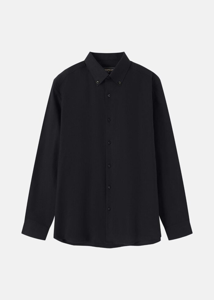 Men Plain Regular-Fit Shirt - Image 1