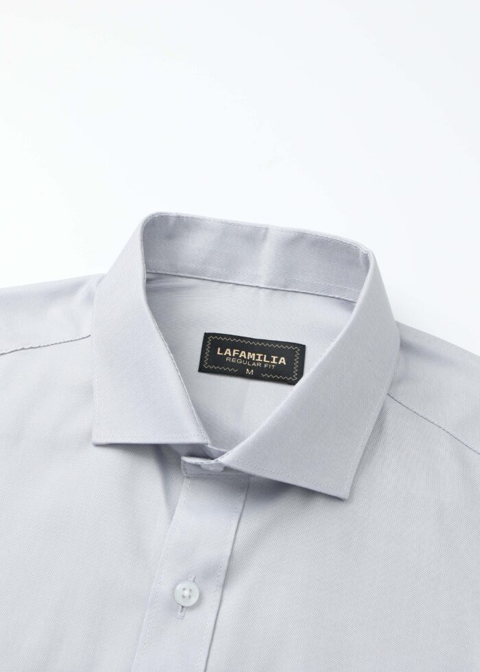 Men Plain Regular-Fit Shirt - Image 2