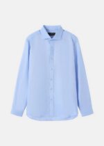Men Plain Regular-Fit Shirt