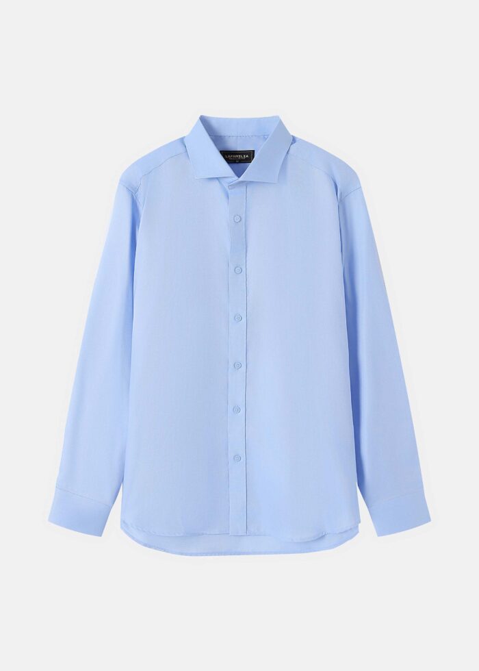 Men Plain Regular-Fit Shirt - Image 1