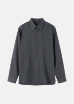Men Plain Regular-Fit Shirt