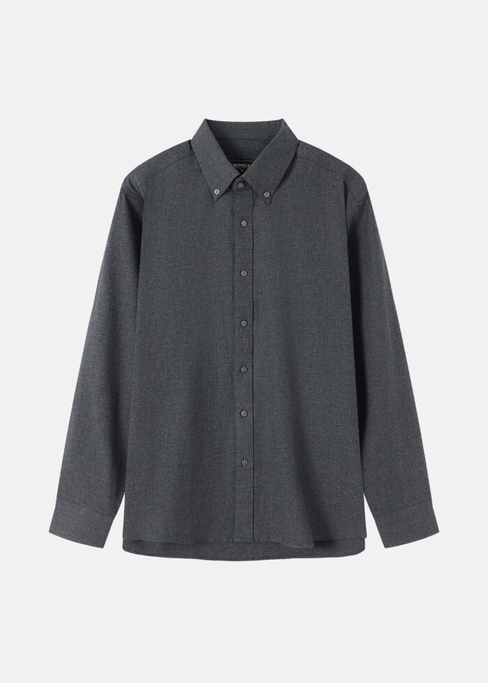 Men Plain Regular-Fit Shirt - Image 1