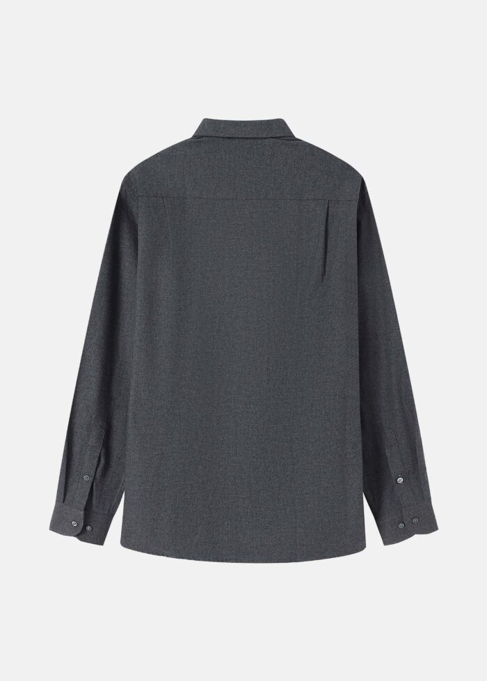 Men Plain Regular-Fit Shirt - Image 6
