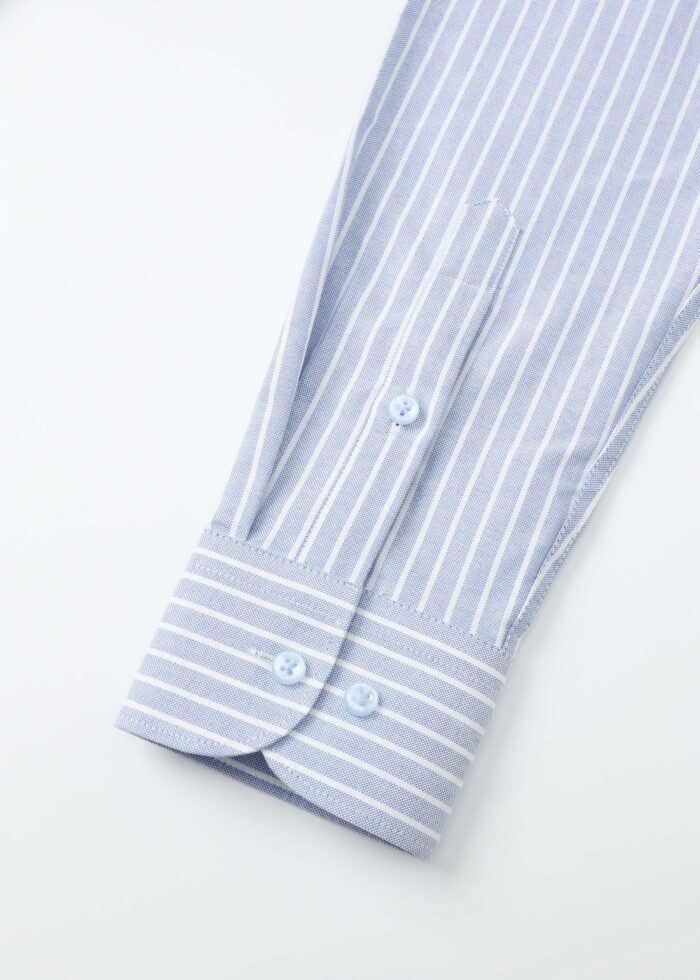 Men Striped Regular-Fit Shirt - Image 5