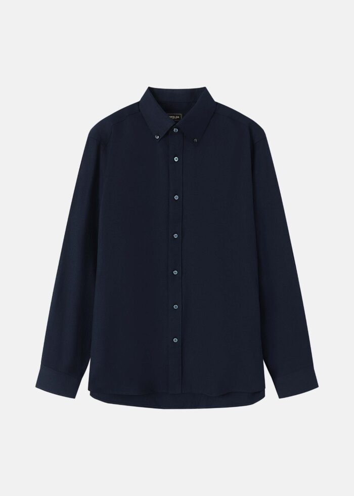 Men Plain Regular-Fit Shirt - Image 1